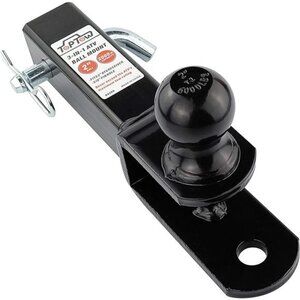 UTV Trailer Hitch Towing Ball Mounts,2-Inch Ball,Clevis Pin,Fits 2-Inch Receiver